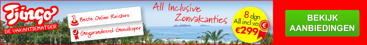 tjingo vroegboekkorting