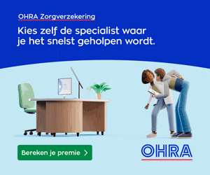 Ohra Zorgverzekering (snelst geholpen) 300 x 250